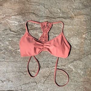 Aerie Pale Pink Bikini Top
